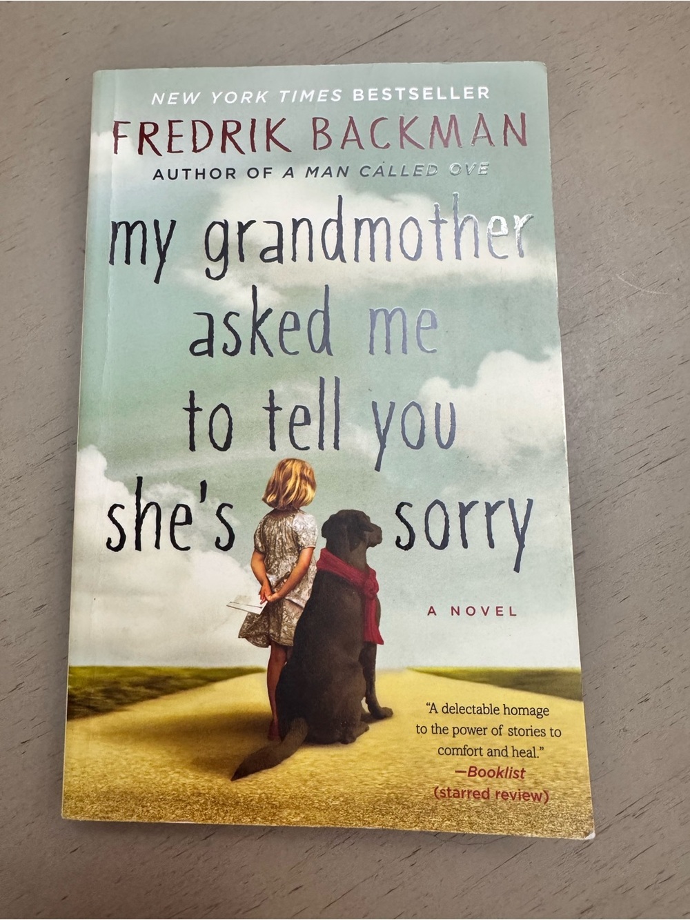 My Grandmother Asked Me to Tell You She's Sorry by Fredrik Backman - Bestselling